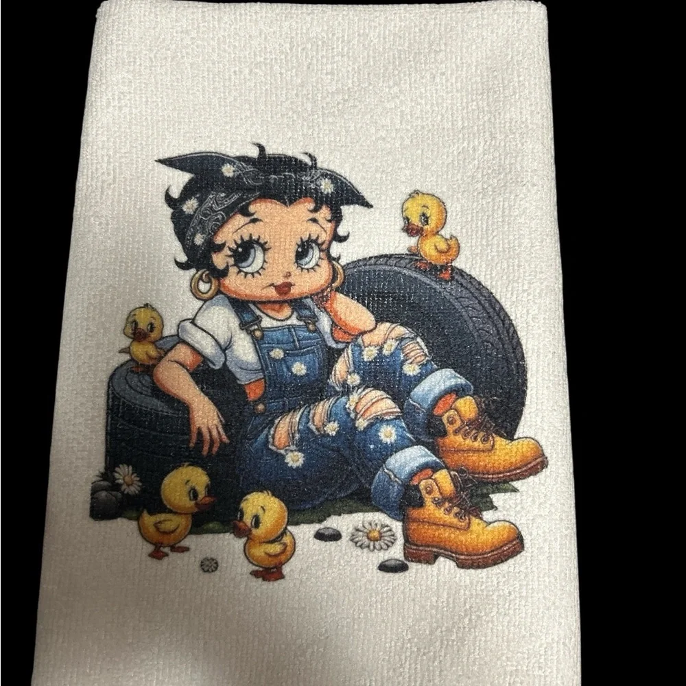 Set of 2towels.Mix or match Custom available you think it I make it - Picture 5 of 13